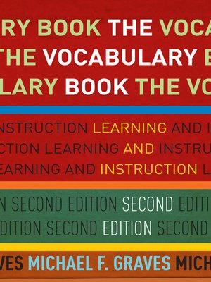 cover image of The Vocabulary Book